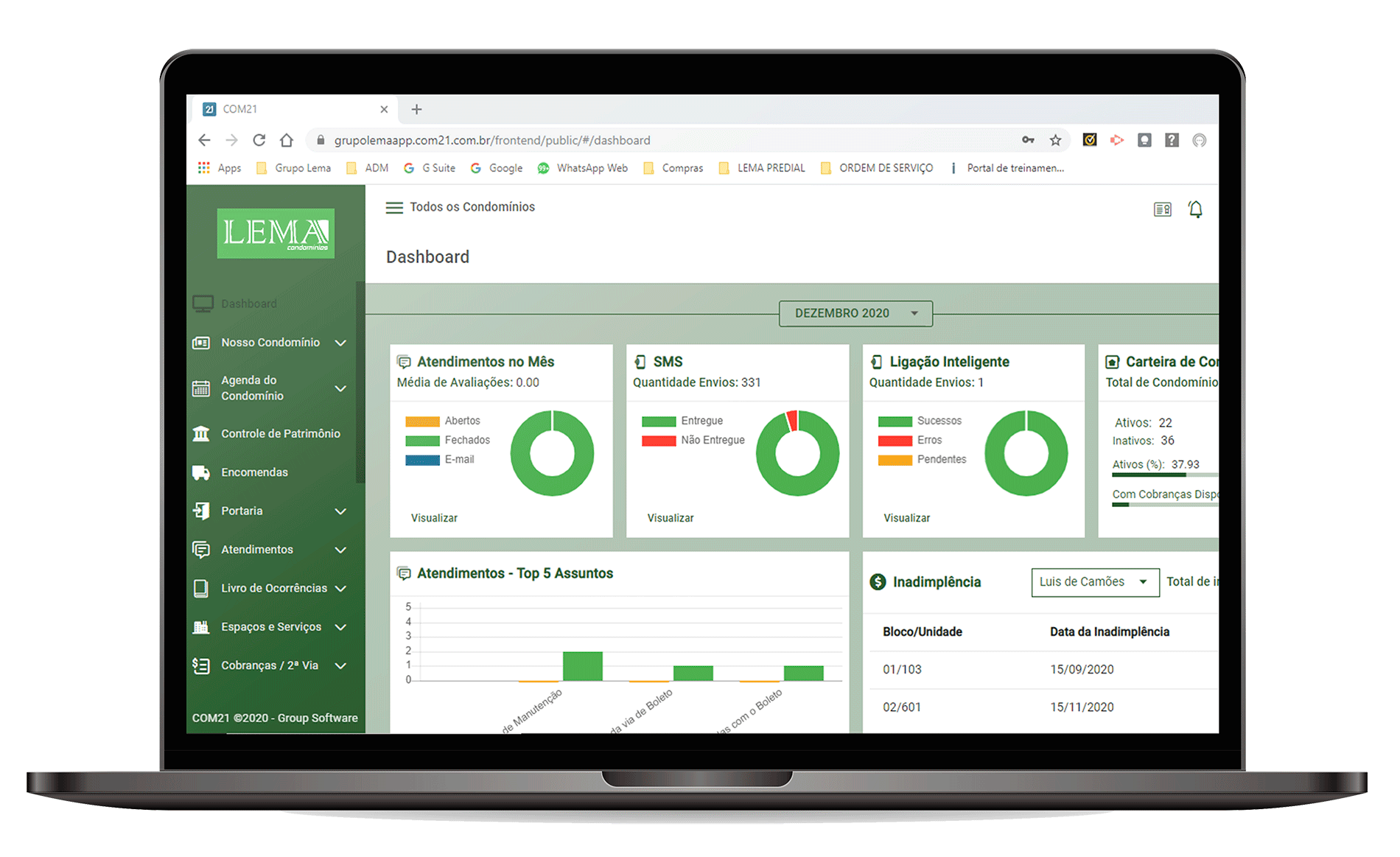 Group Software - Softwares para Adm. Condomínios, Shoppings e Imob.